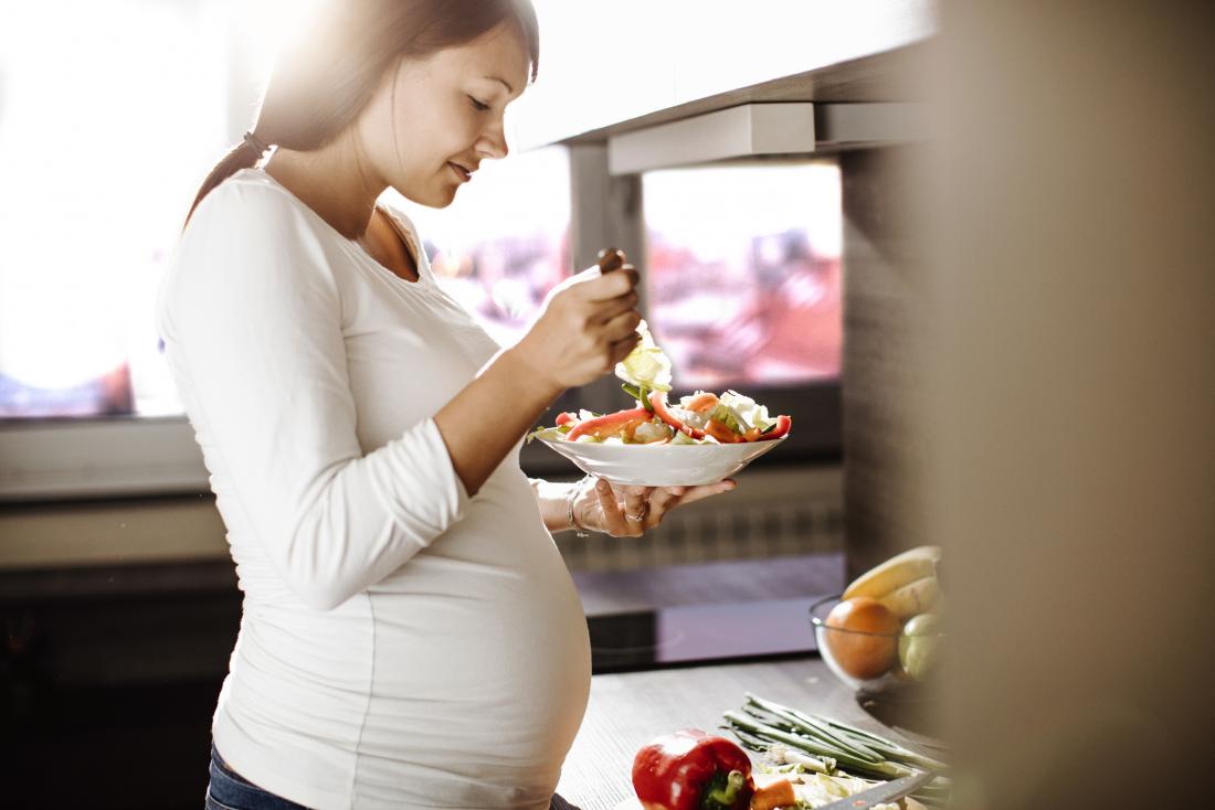 https://cdn-prod.medicalnewstoday.com/content/images/articles/322/322285/pregnant-woman-in-her-second-trimester-eating-salad.jpg