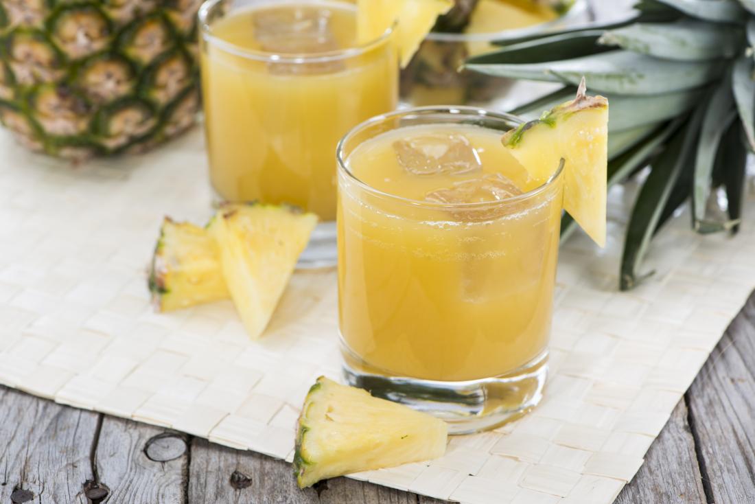 Pineapple juice.