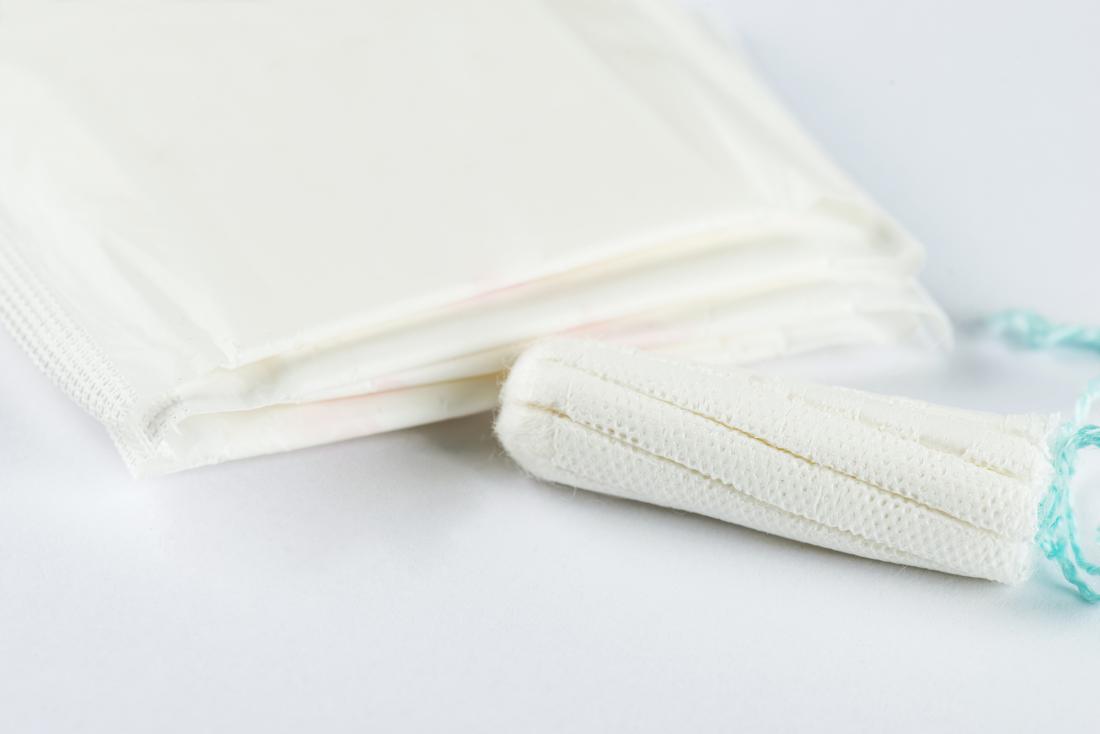 sanitary pad and tampon for perimenopause periods