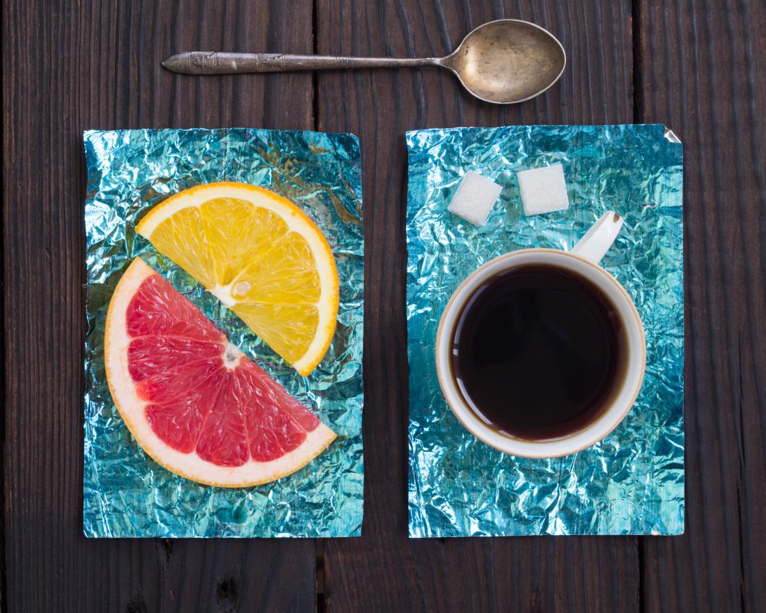 image showing coffee grapefruit and lemon