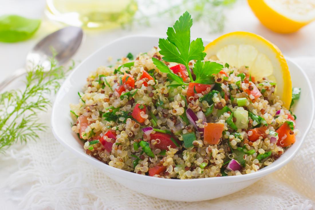 Quinoa and citrus salad