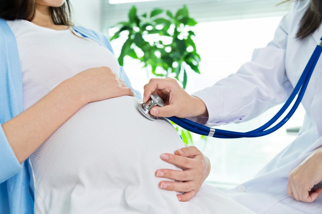 doctor check new wife pregnent