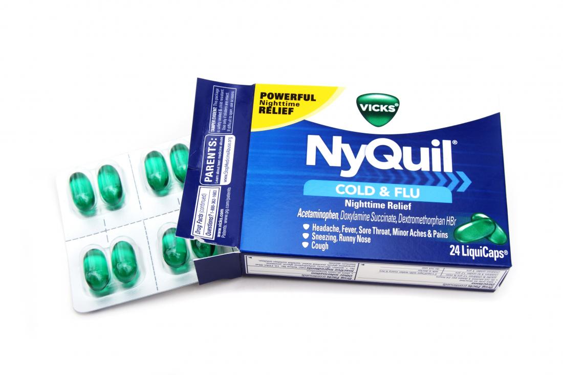 Vicks Nyquil Severe Cold And Flu Nighttime Relief Ingredients Sale ...