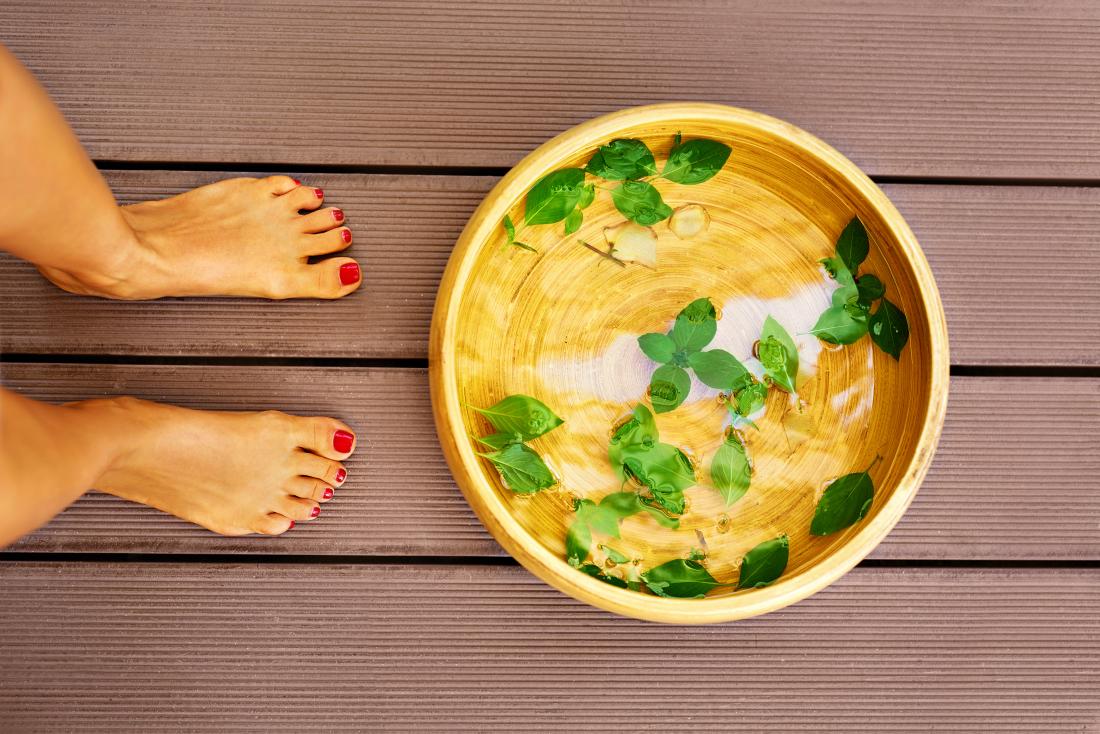 foot bath toxin release