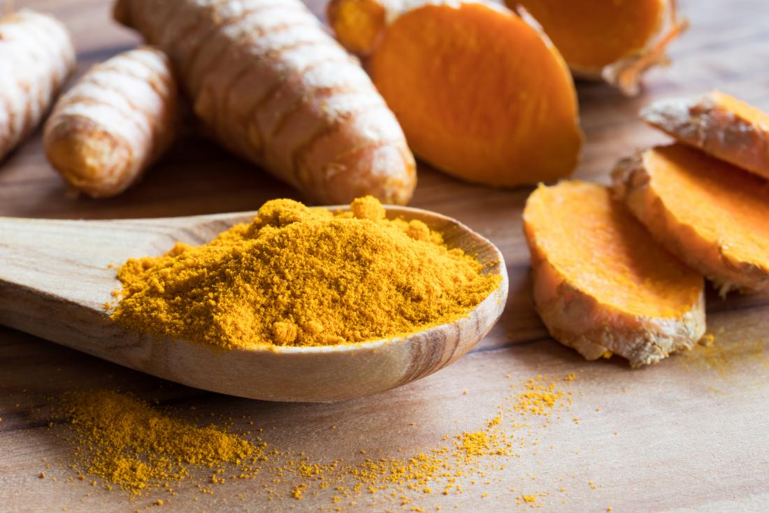 Turmeric powder and root