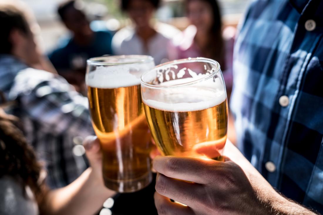 Drinking alcohol regularly can increase the risk of developing gout.