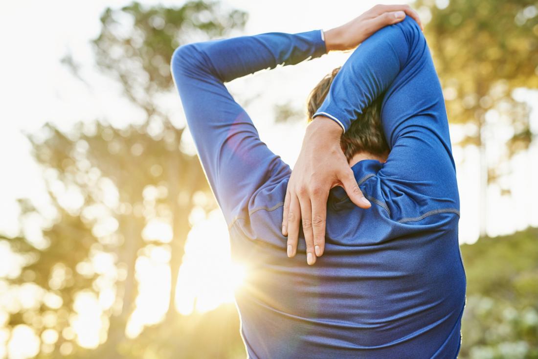 Latissimus dorsi stretch