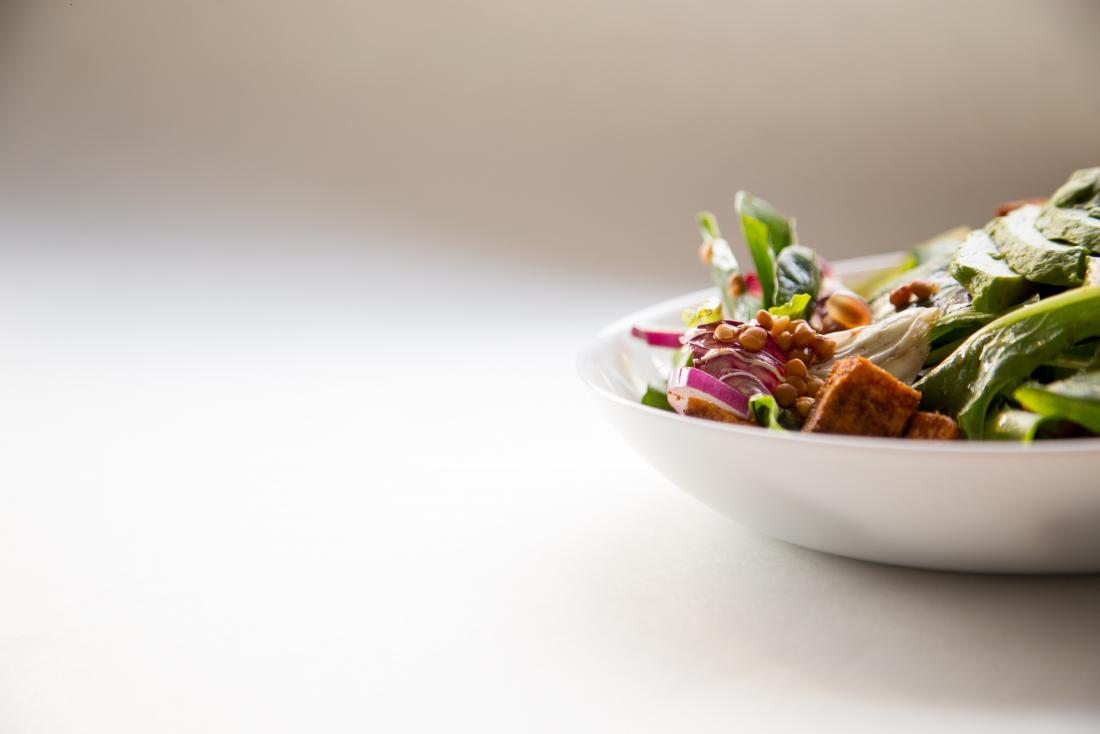 plate of salad
