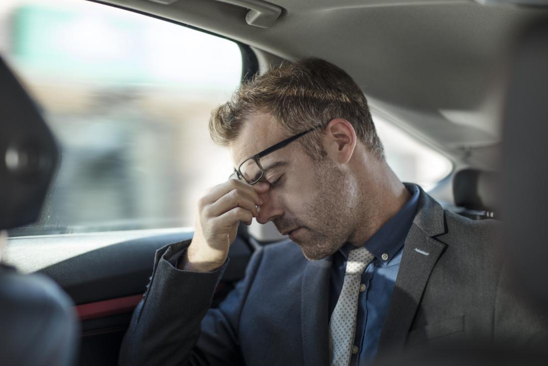 Symptoms of a thyroid problem can include fatigue and irritability.
