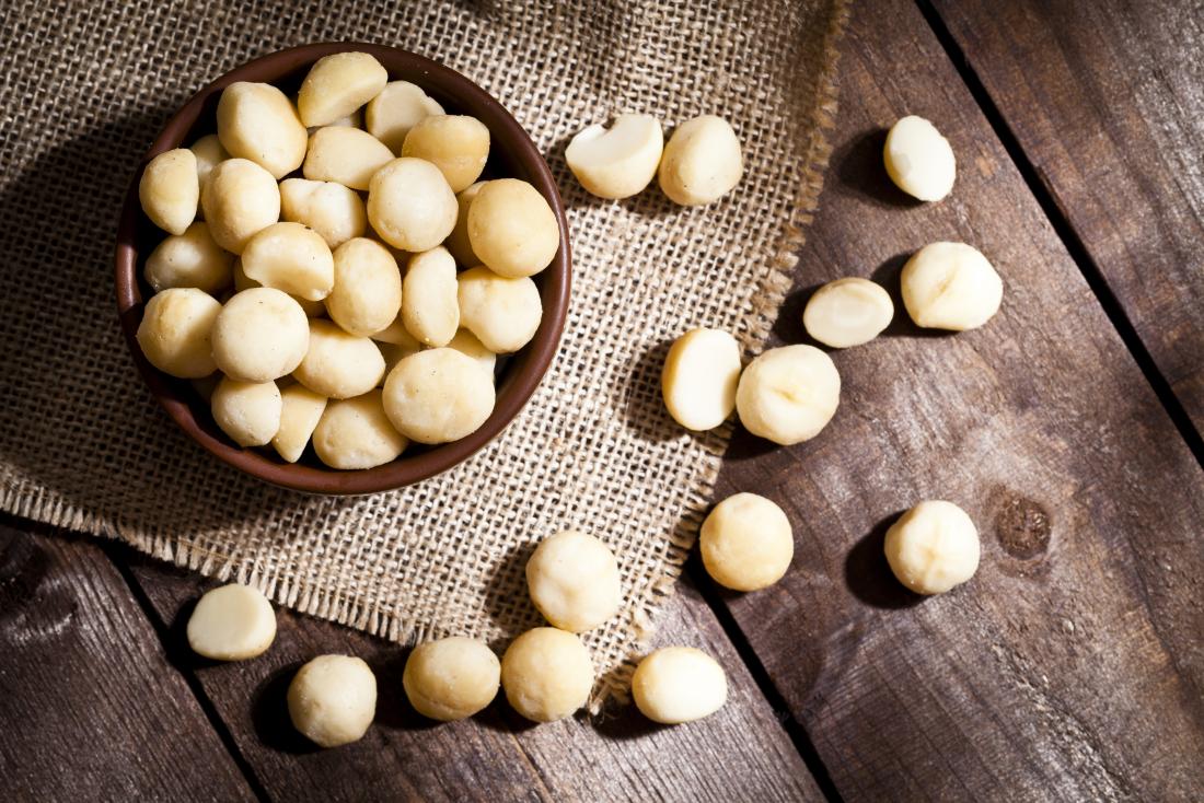 numbness in fingers macadamia nuts