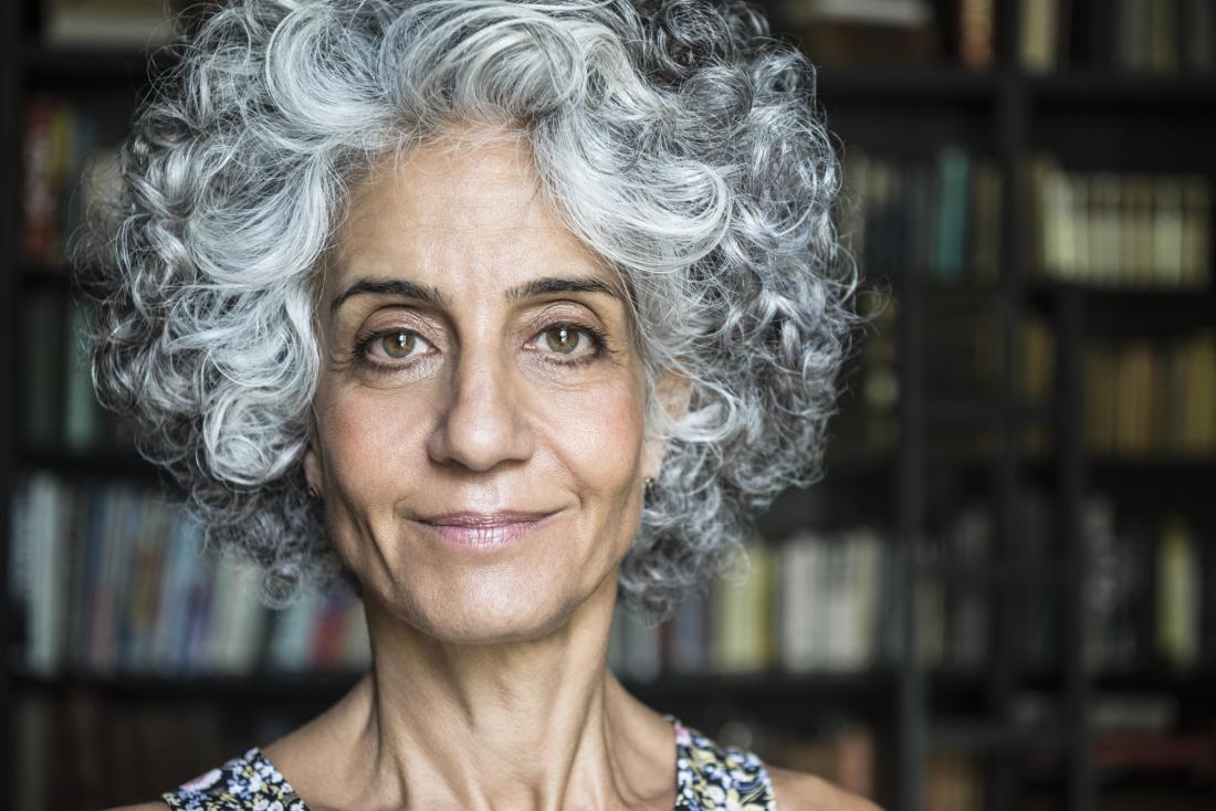 smiling older woman