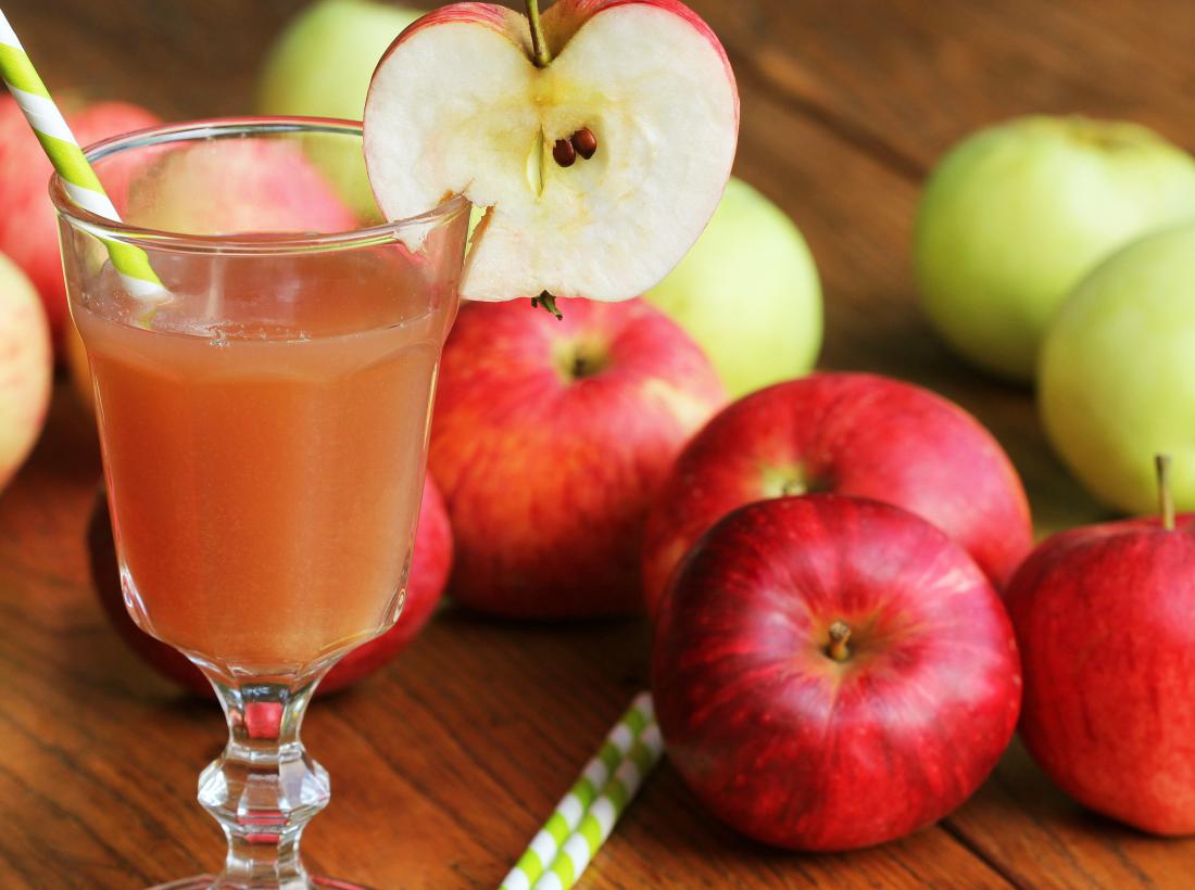 raw apple juice benefits