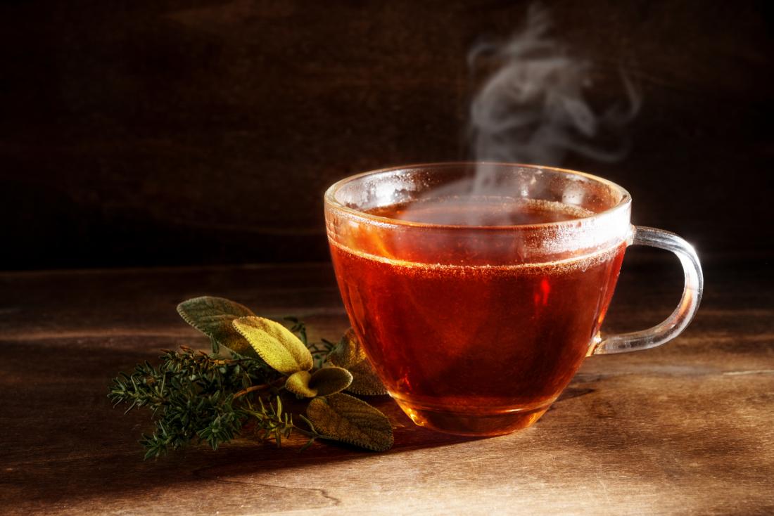 close up of a cup of tea