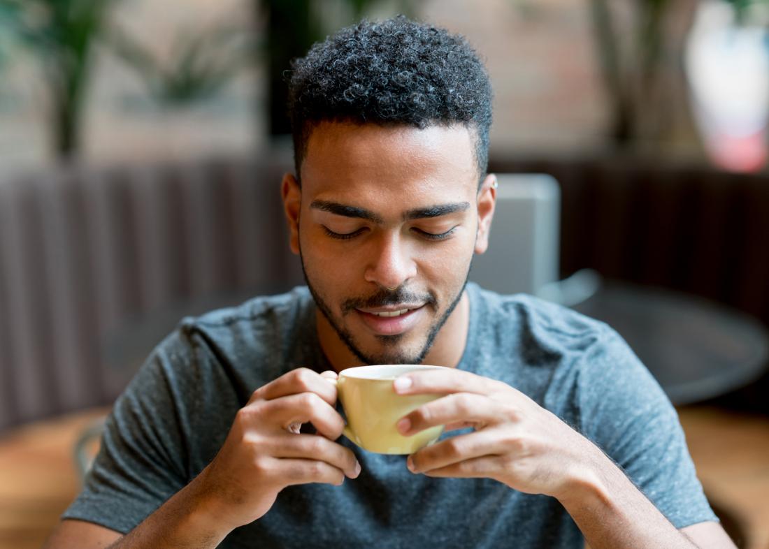 Simply seeing reminders of coffee can perk up the brain