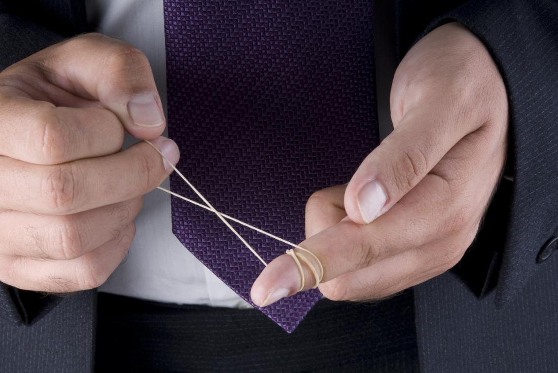 People with ADHD often fidget or touch things around them.