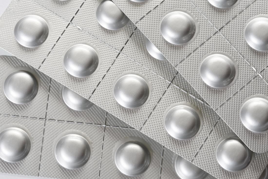 a few blister packs of pills.