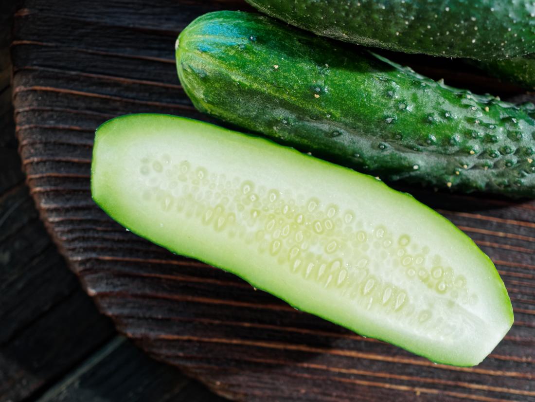 cucumber which is a hydrating foods