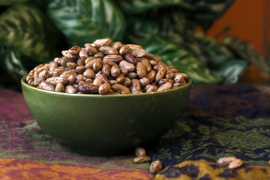 pinto beans in a bowl