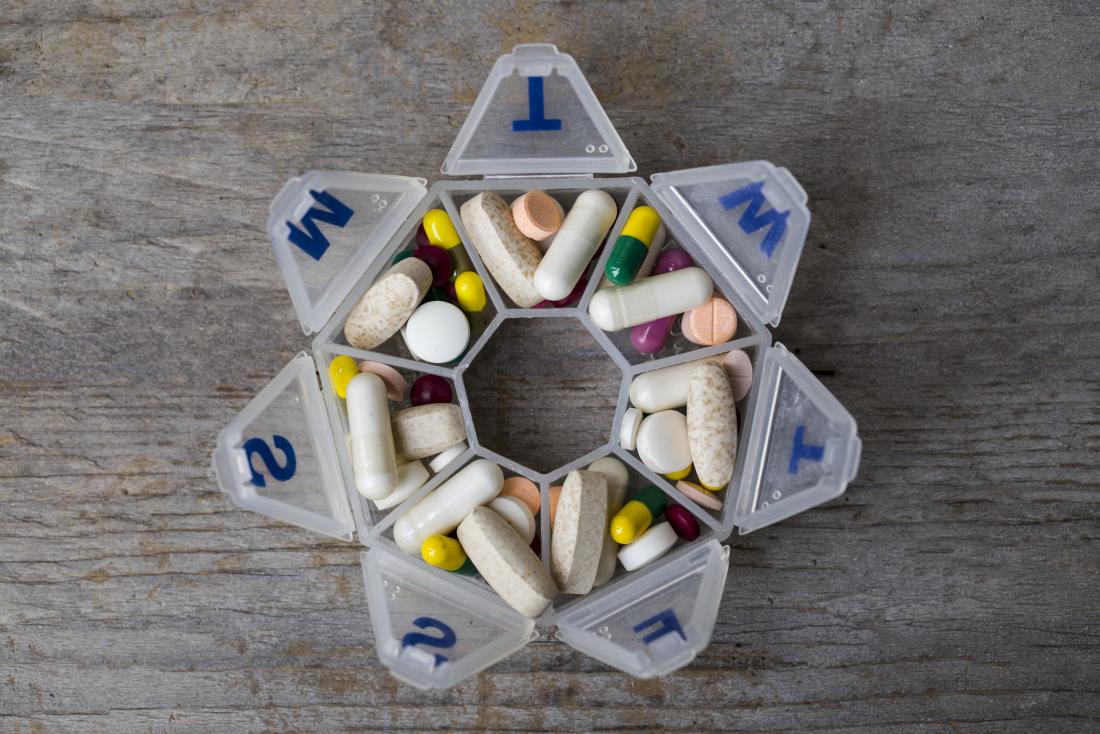 heptagonal pill box
