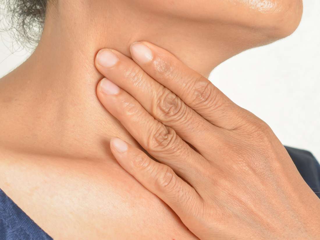 lump inside neck that moves