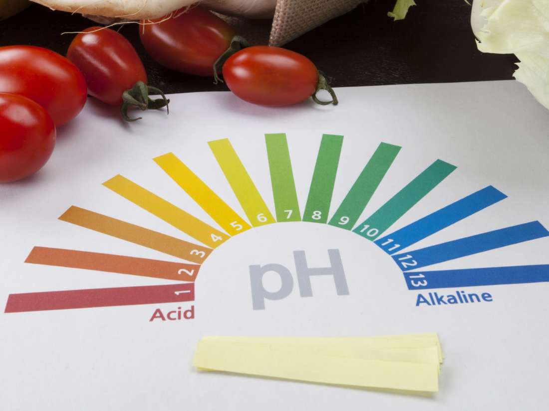 Acidic and alkaline food 