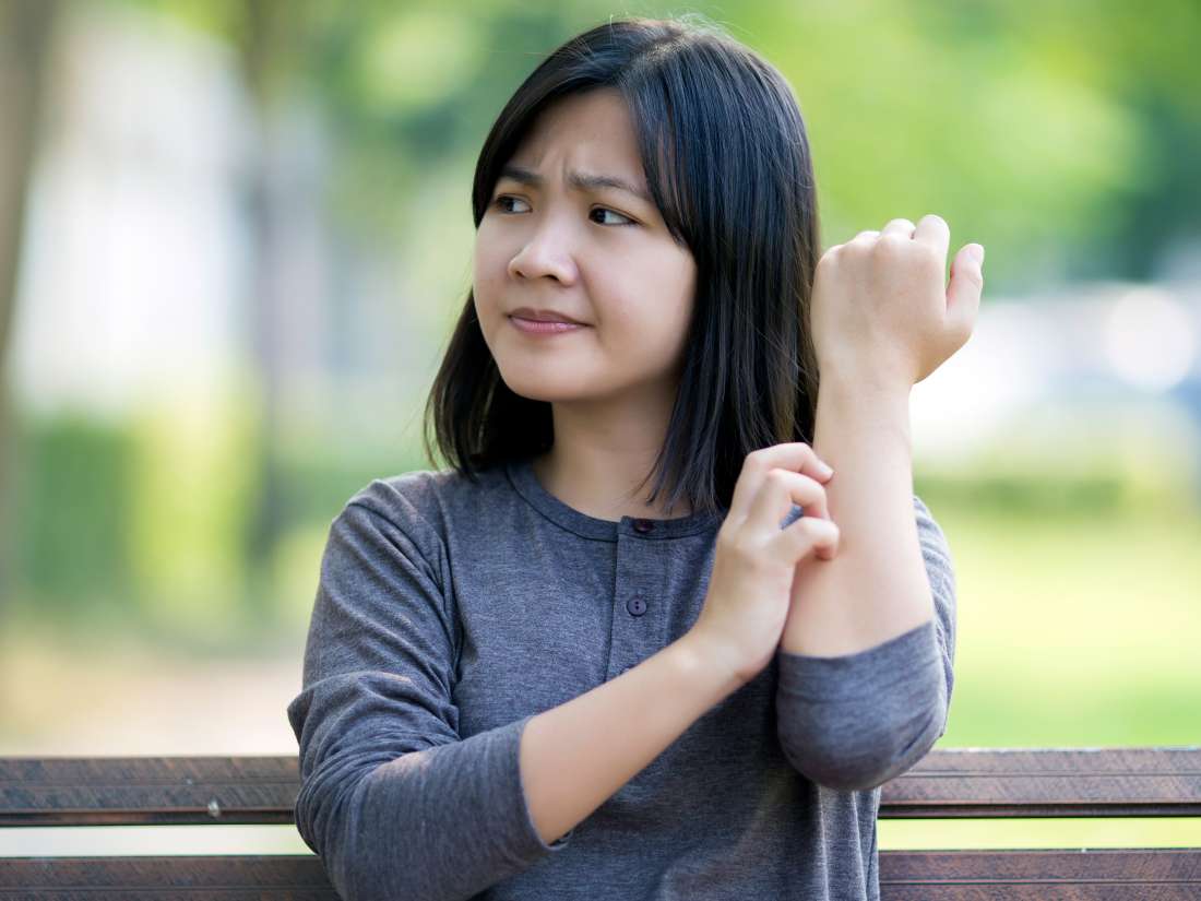 Why are my forearms itching?